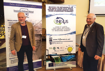 Hydroforum 2019. 9º Conferencia Polaca Hydropower, 9-10  Octubre 2019, en Solina (Polonia). Participantes: IMP PAN y ASU.